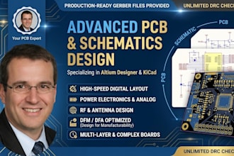 design advanced pcb and schematics in altium or kicad