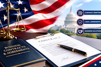 draft professional business contracts and legal agreements