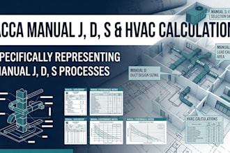 do acca manual j d s hvac calculations and duct design for permits