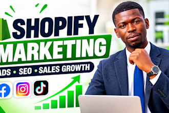 do shopify marketing, shopify promotion to boost sales and ecommerce marketing