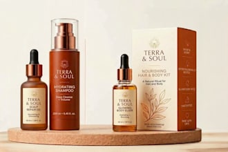 design cosmetic label, cosmetic label design, product label and skincare label