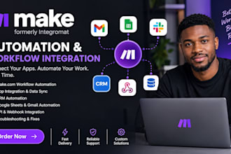 make com automation and workflow integration