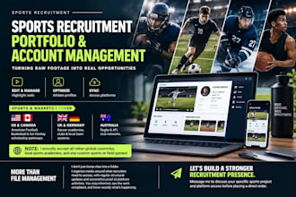 manage hudl maxpreps veo playmetrics youtube sports recruitment portfolios