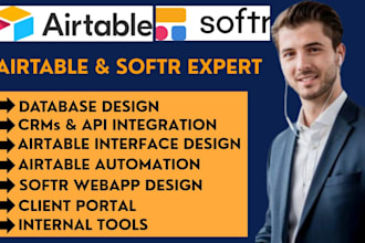 set up airtable database, airtable automation, airtable crm, airtable expert