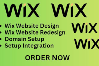 design a stunning, professional and seo optimized restaurant website on wix