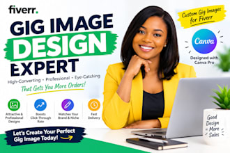 design clickable gig picture fiverr gig image and gig cover