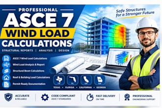 do asce 7 wind load calculation structural reports structural beam tx fl ca ga