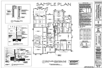 create architectural plans, structural, hvac, electrical and mep permit drawings