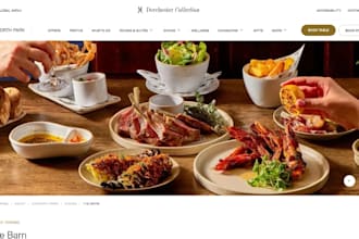build restaurant cafe website bakery website online food ordering website