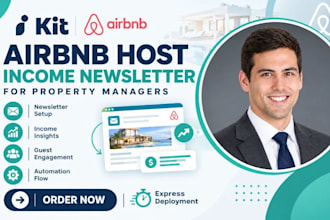 build a kit airbnb host income newsletter for property managers