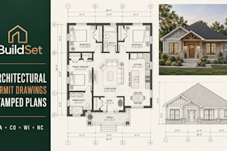 stamp pa, colorado, wisconsin, north carolina engineering permit drawings