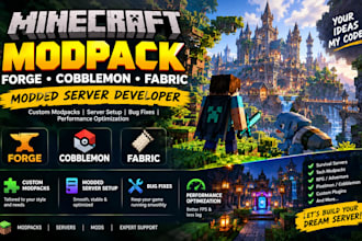 modpack minecraft modpack forge cobbleman fabric modpack modded server developer