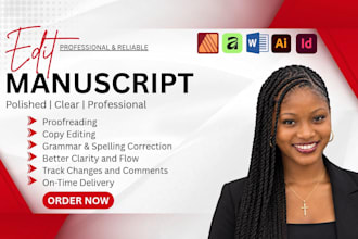 do book formatting, manuscript editing,  proofread, book promotion, book cover