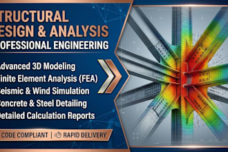 do civil and structural engineering design  and analysis