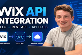 fix wix API errors and integrate rest API using velo