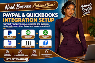 setup paypal quickbooks enterprise online rippling dynamics 365 CRM freshbooks