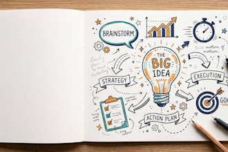 create sketchnote design sticky notes create hand drawn sketchnote memo invoice
