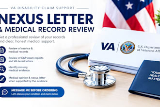 review medical records for a professional clinical summary