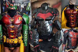 design cosplay armor wearable 3d cosplay props, cosplay model cosplay mask armor