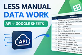 connect your API to google sheets with automatic data sync