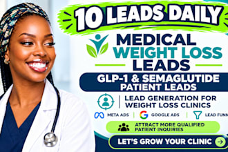 medical weight loss leads semaglutide leads glp1 patient leads clinic marketing