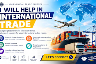 help in international trade as a consultant