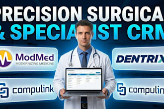 build precision surgical crm, patient pipelines for medical specialists dentrix
