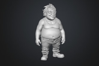 sculpt 3d models and characters