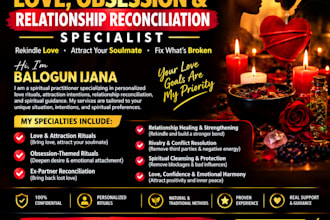 cast powerful obsession love spell, return ex back and remove rival fast