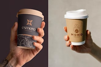 do custom graphics for coffee mug or cup design