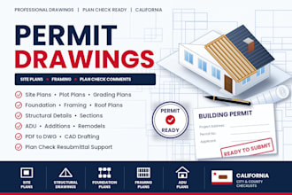 draft arizona and nevada site plan and framing plan for permit
