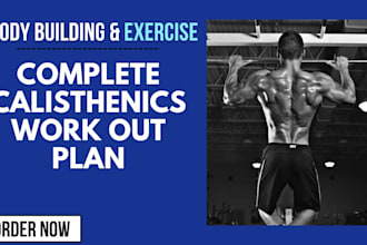 create a professional calisthenics workout plan for fitness and strength