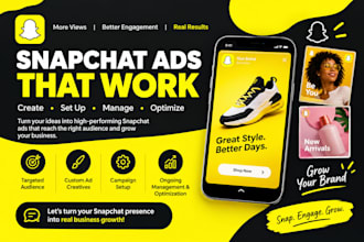 create and manage snapchat ads campaigns