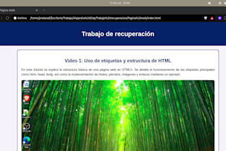 se realizan paginas web