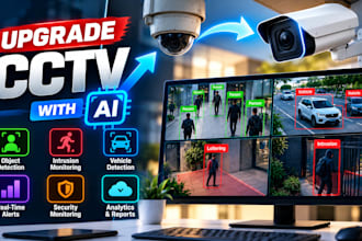 upgrade cctv cameras with ai object detection security monitoring