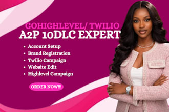 twilio and gohighlevel a2p 10dlc registration and SMS compliance