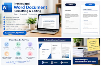 format and edit word documents professionally