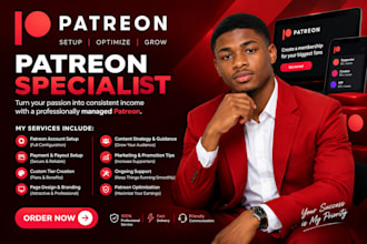 set up and optimize your patreon page and membership tiers