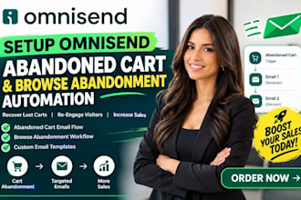 setup omnisend abandoned cart omnisend browse abandonment omnisend automation