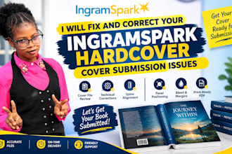 fix and correct your ingramspark hardcover cover