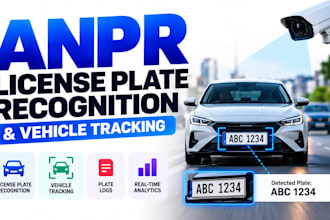 create anpr license plate recognition vehicle tracking cctv cameras ai