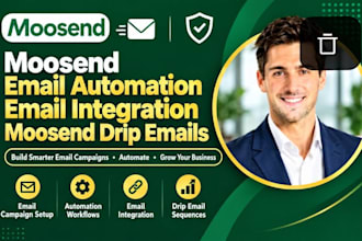 setup moosend email automation email integration moosend drip emails