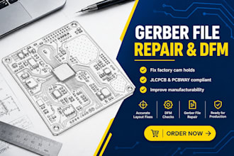validate, and generate jlcpcb and pcbway ready gerber files