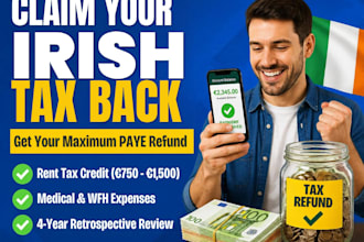claim ireland paye tax refund medical expenses rent credit wfh