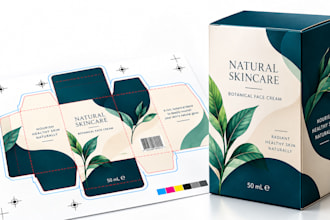 prepare packaging prepress, print ready artwork, cmyk bleed and dieline PDF file