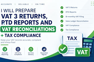 file ireland tax vat returns compliance form vat 3 rtd bi monthly vat filing