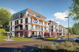 3d architectural visualization for property marketing, exterior interior render