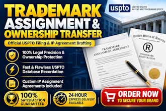 file your uspto trademark assignment and ownership transfer