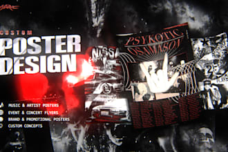 design a custom poster or promotional flyer