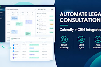 automate personal injury consultations with calendly and CRM integration